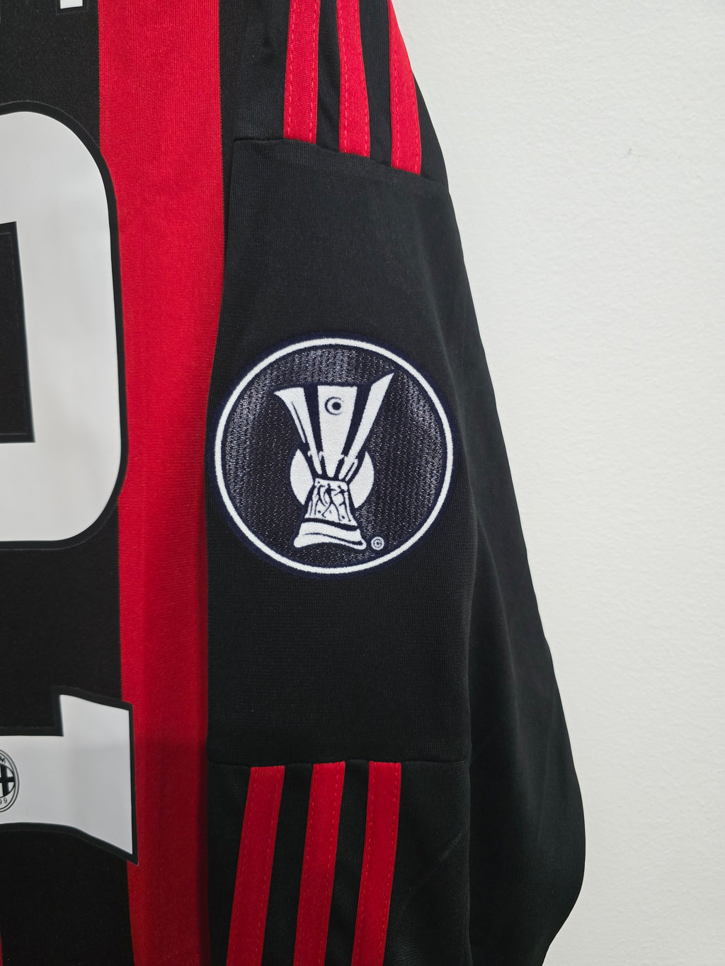 AC Milan 2008/09 Home Jersey #32 Beckham L/S
