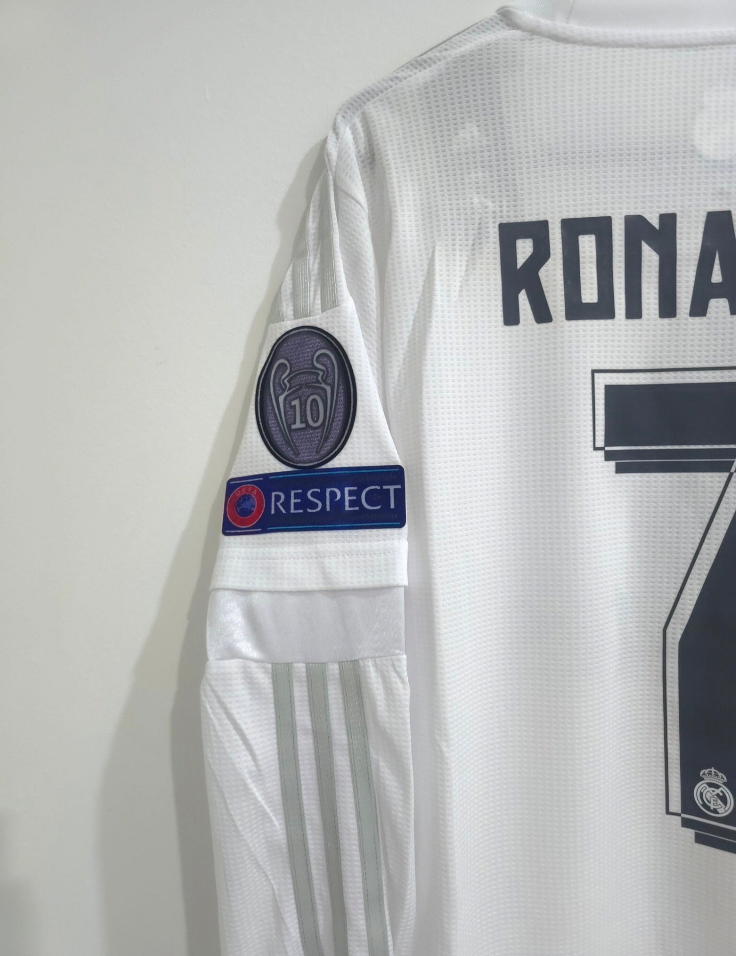 Real Madrid Home 2015/16 jersey #7 Cristiano Ronaldo L/S