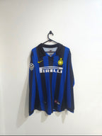 Inter Milan 1999/2000 Home Jersey #10 Baggio L/S