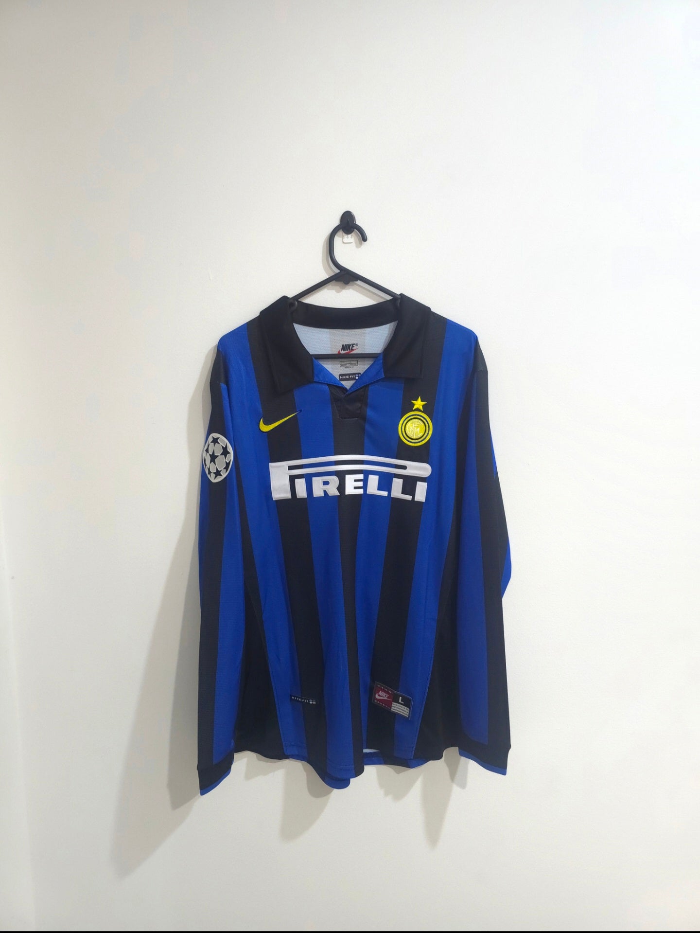 Inter Milan 1999/2000 Home Jersey #10 Baggio L/S
