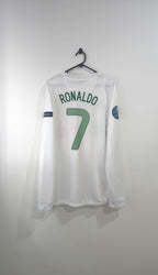Portugal 2012 away jersey #7 Cristiano Ronaldo L/S