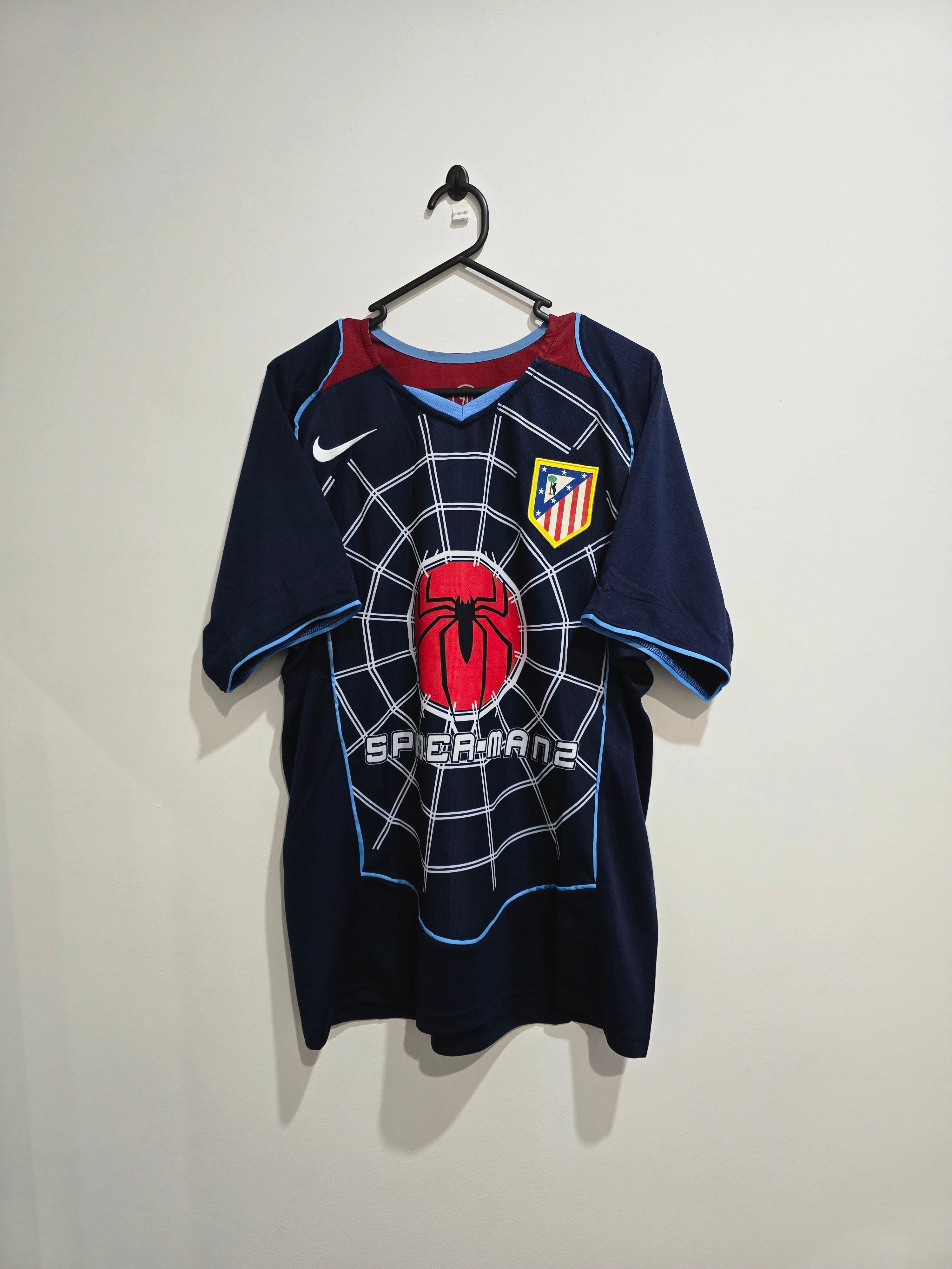 Athletico Madrid Away 2004/05 Spiderman-2 #9 Fernando Torres Retro