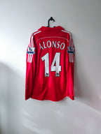 Liverpool Home 2006/08 #14 Alonso Retro L/S