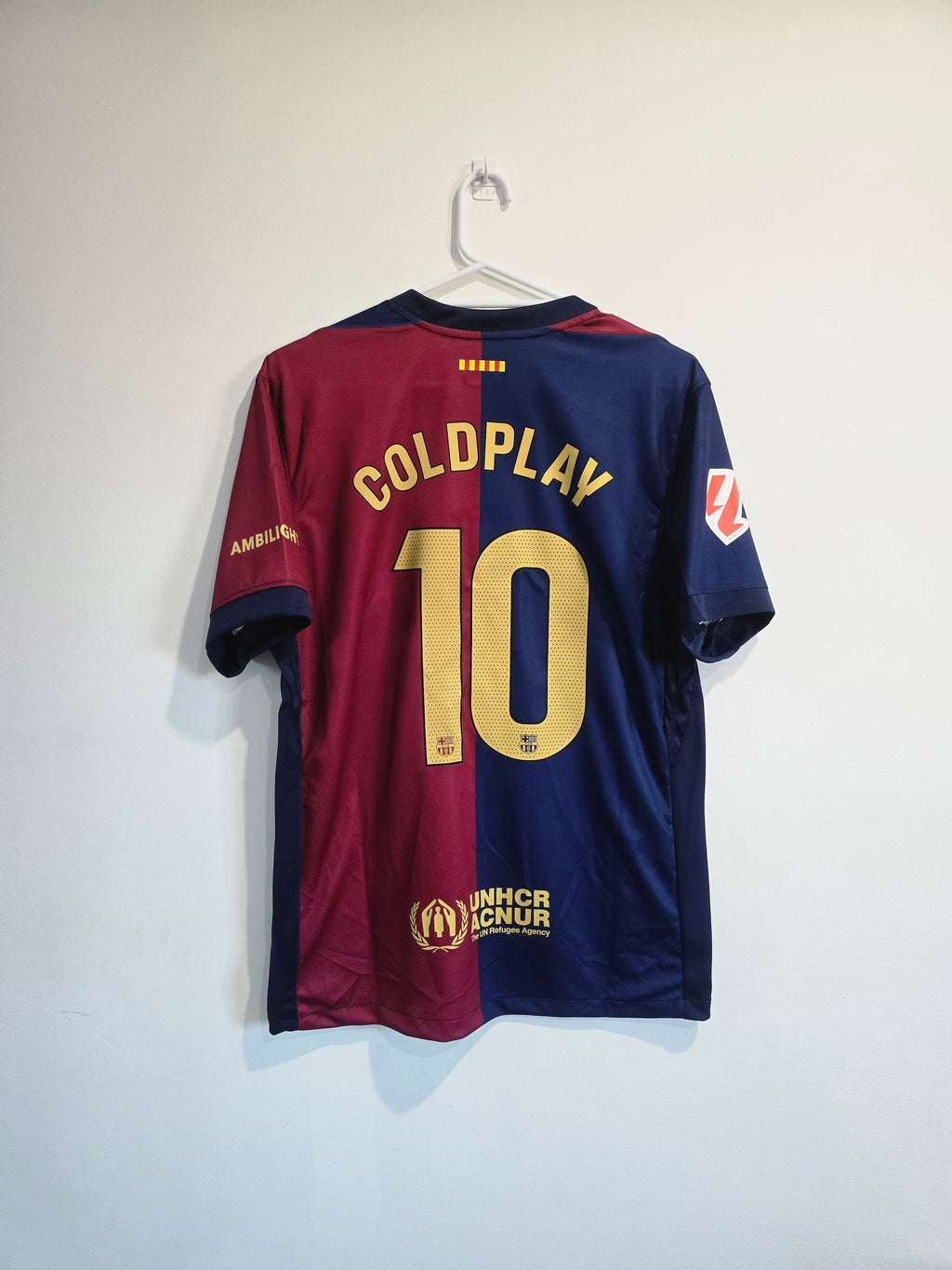 Barcelona x Coldplay Home jersey