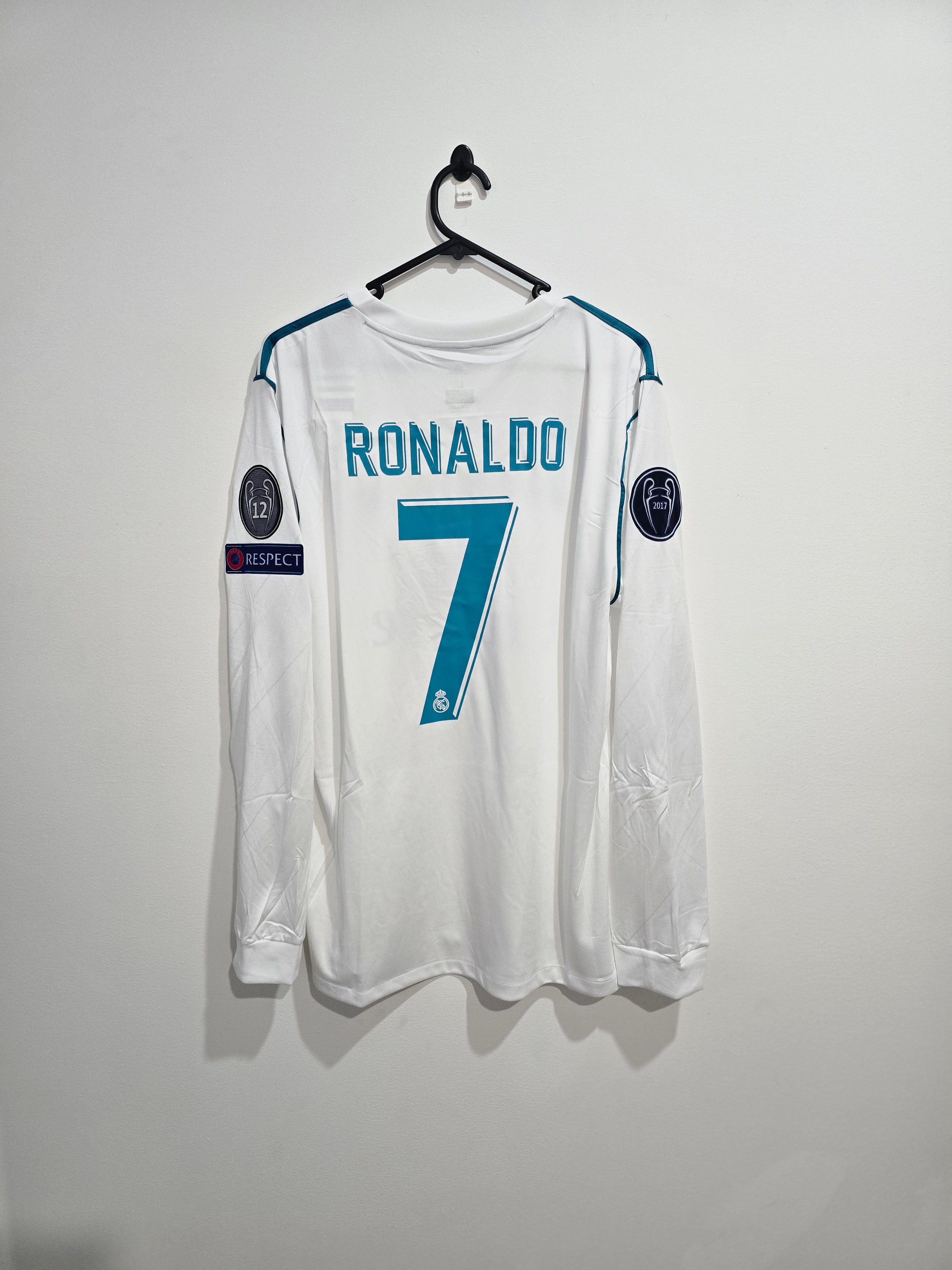 Real Madrid 2017/18 #7 Cristiano Ronaldo UEFA Champions League Final L/S