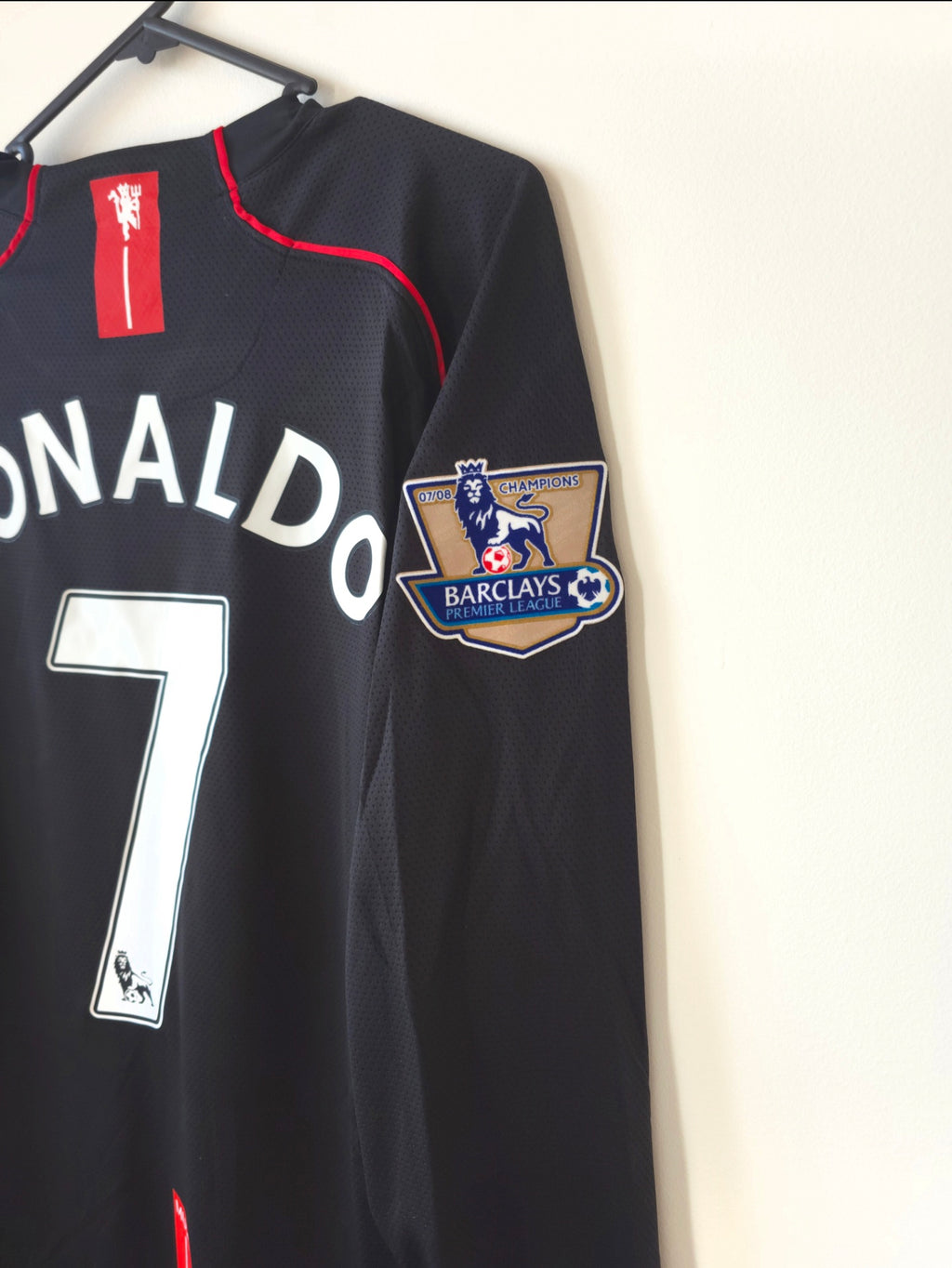 Manchester United 2007/08 Away Jersey #7 Cristiano Ronaldo L/S