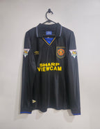 Manchester United 1993/95 Away Jersey #7 Eric Cantona L/S