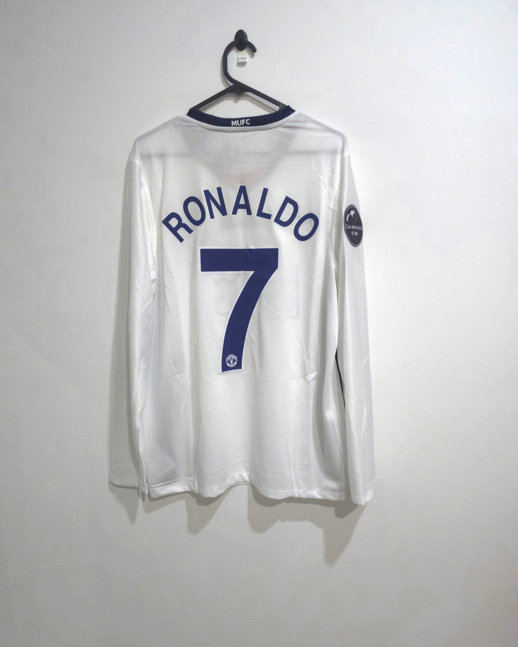 Manchester United Away 2008/09 #7 Cristiano Ronaldo L/S