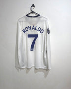 Manchester United Away 2008/09 #7 Cristiano Ronaldo L/S