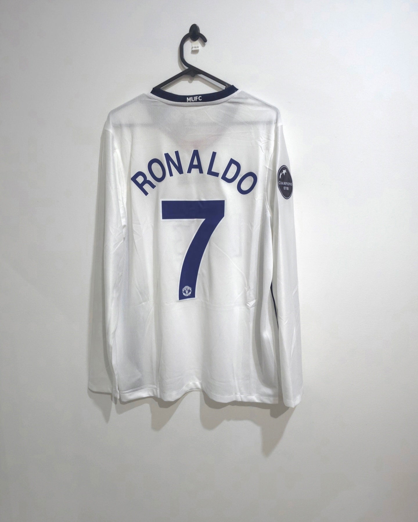 Manchester United Away 2008/09 #7 Cristiano Ronaldo L/S