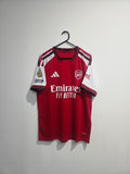 Arsenal Home Jersey 2026/27 #6 Gabriel Fan edition with gold patches