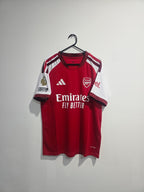 Arsenal Home Jersey 2026/27 #6 Gabriel Fan edition with gold patches