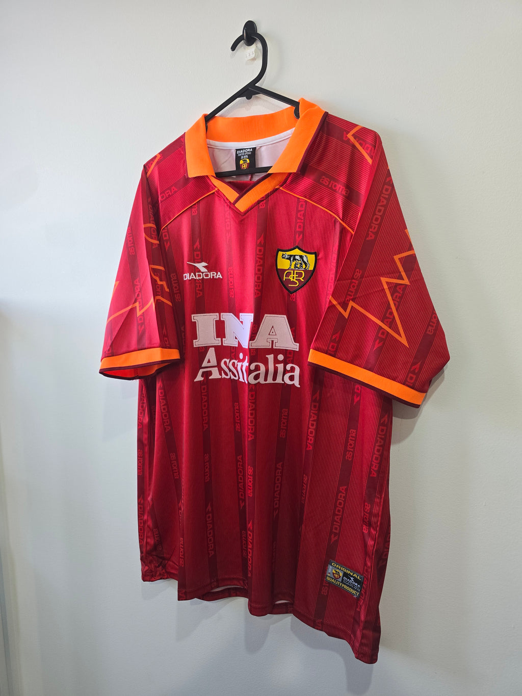 Roma 1999/2000 Home Jersey Retro