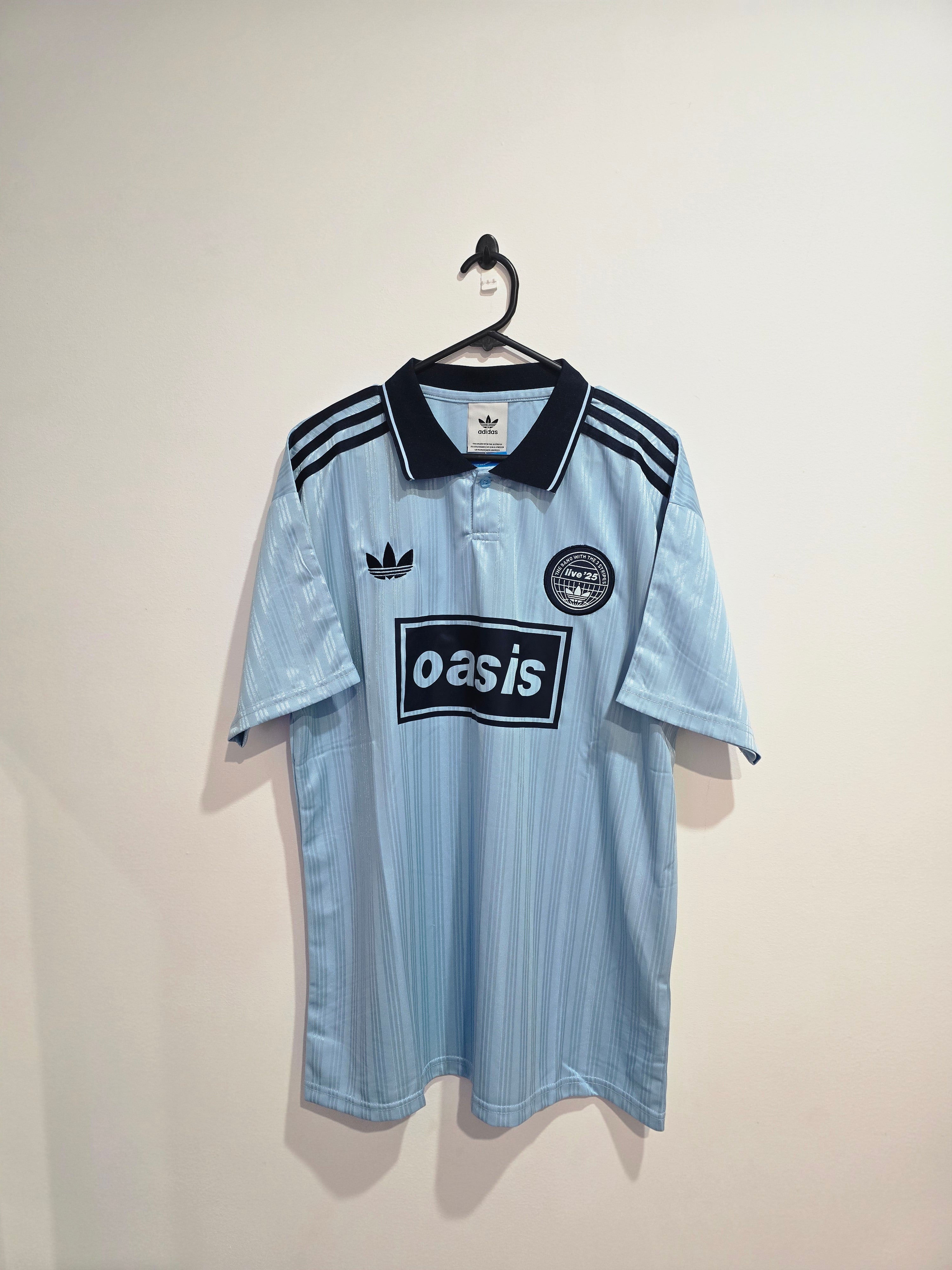 Oasis x Adidas Blue T-shirt