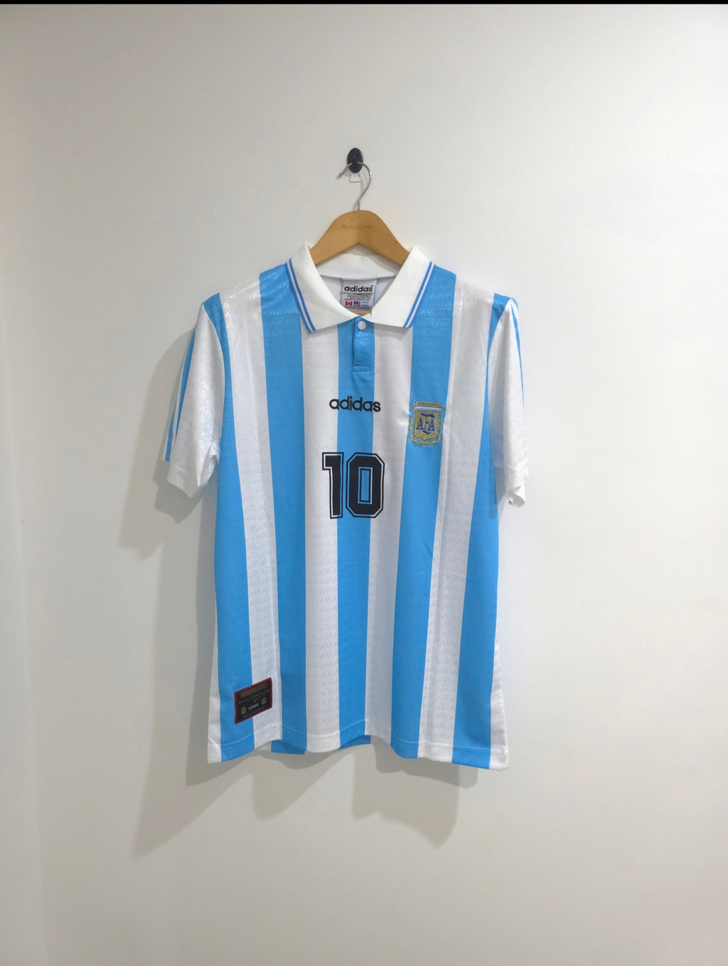 Argentina 1994 Home Jersey #10 Maradona
