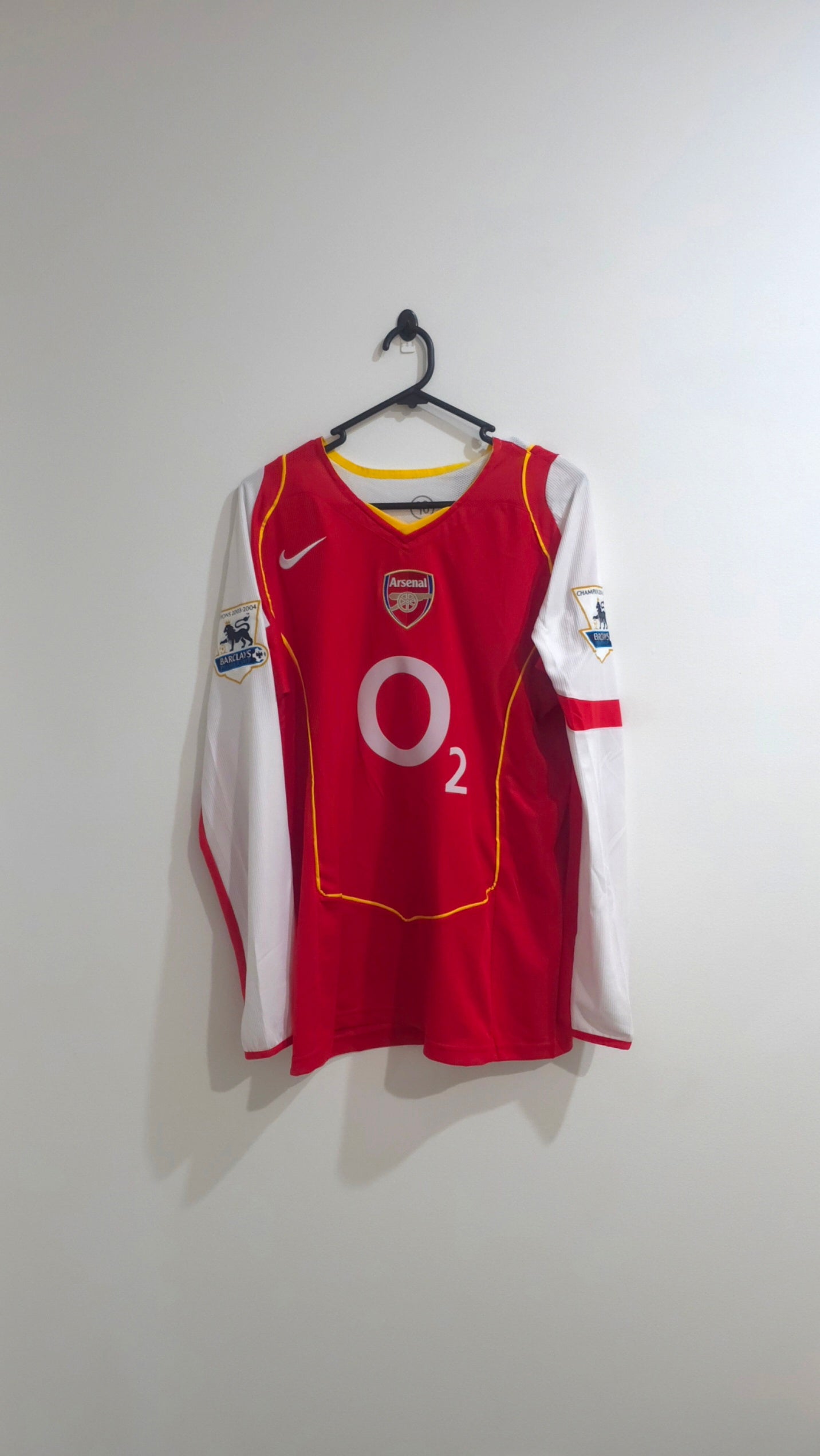 Arsenal Home 2004/05 #14 Thierry Henry L/S