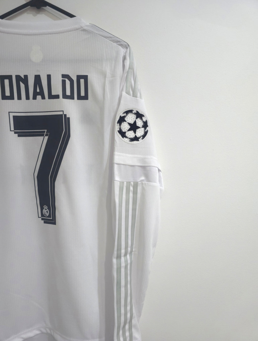 Real Madrid Home 2015/16 jersey #7 Cristiano Ronaldo L/S