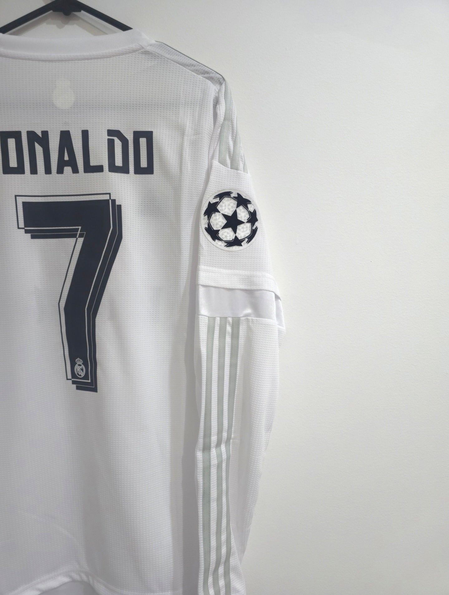 Real Madrid Home 2015/16 jersey #7 Cristiano Ronaldo L/S