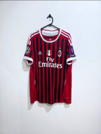 AC Milan 2011/12 Home Jersey #11 Zlatan Ibrahimovic