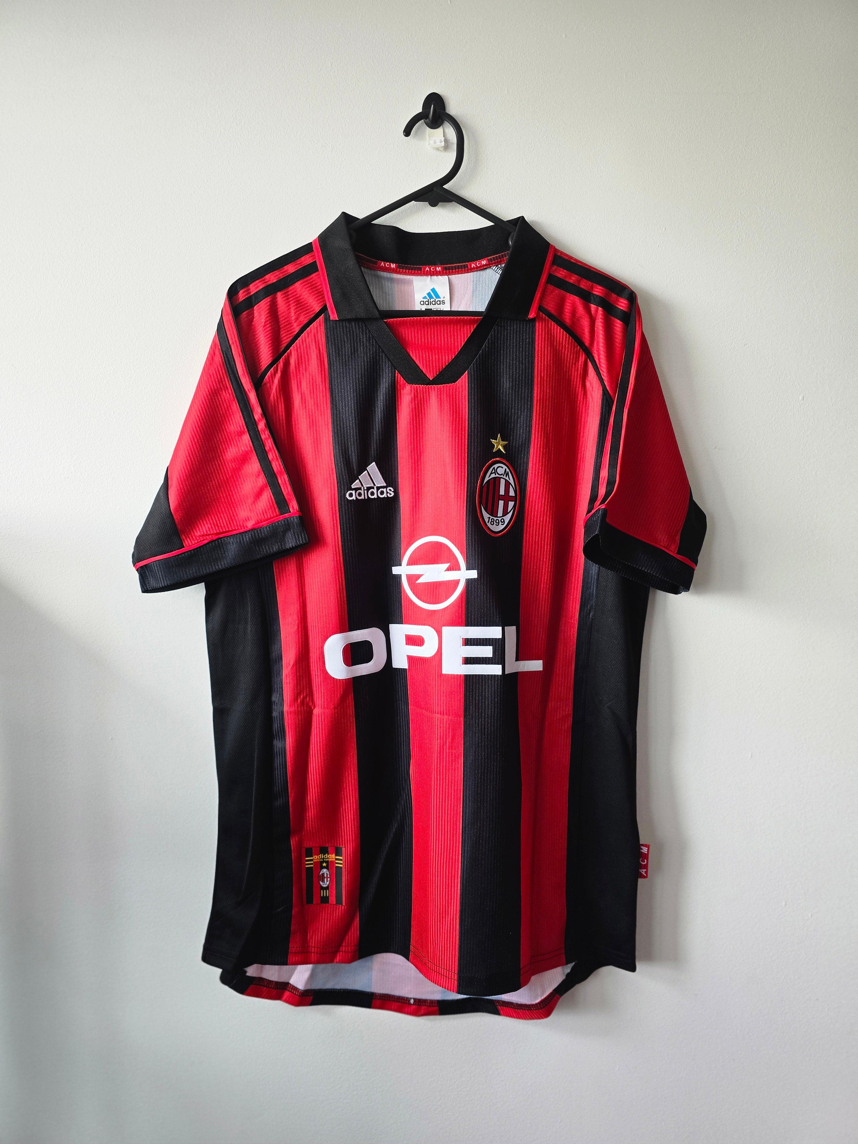 AC Milan home 1998/99 #3 Maldini Retro