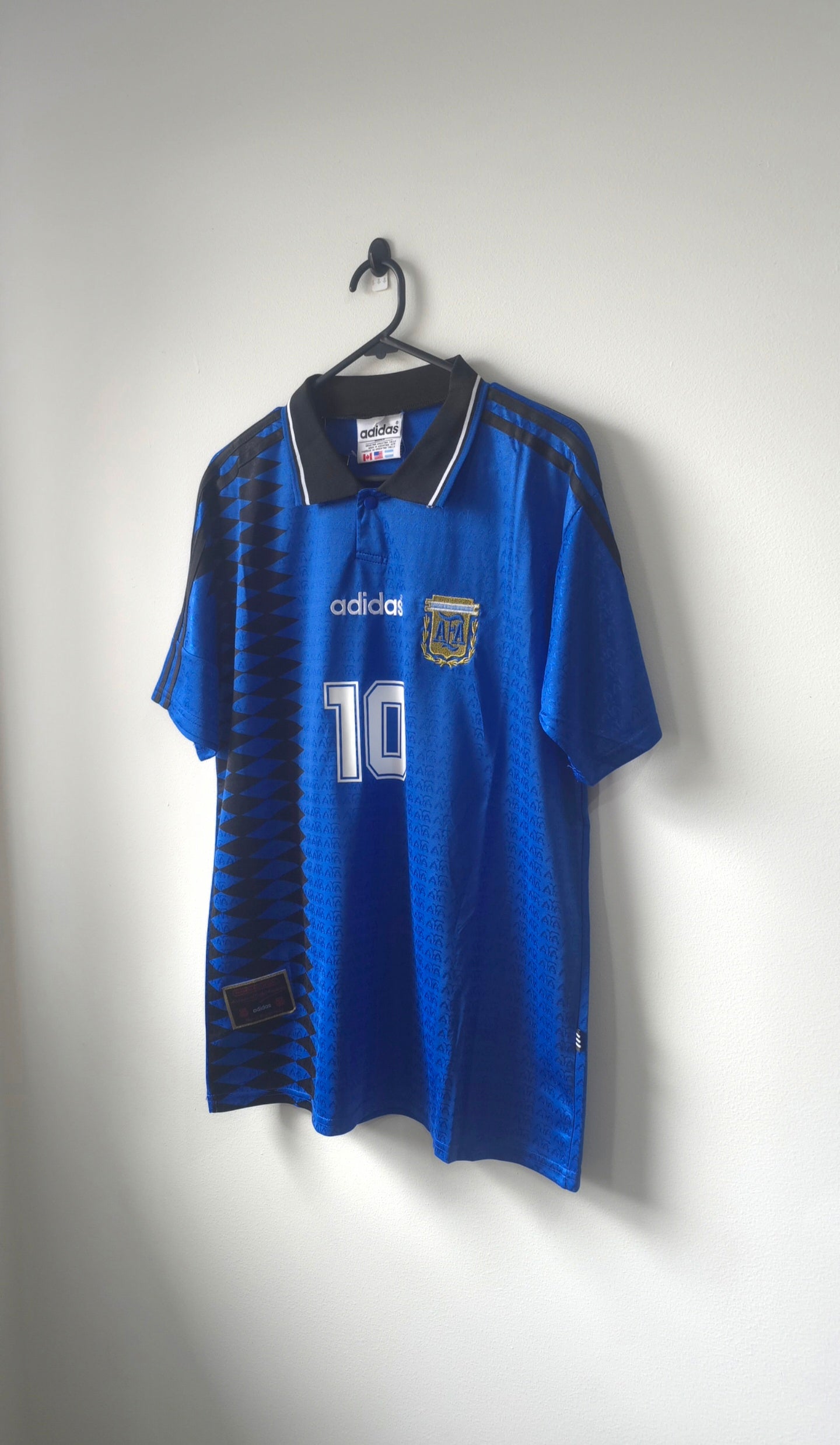 Argentina Away 1994 Retro Jersey #10 Maradona