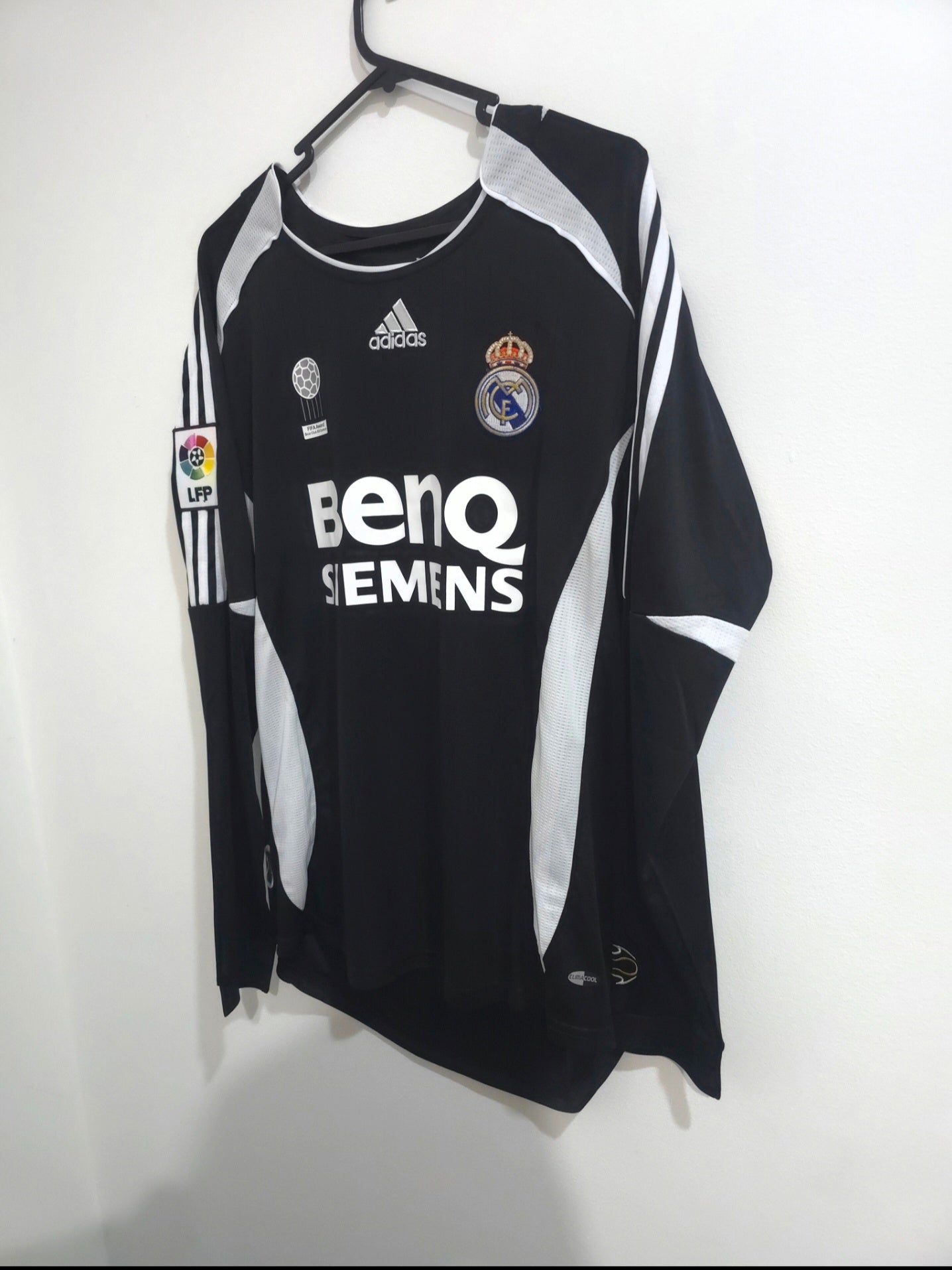 Real Madrid away 2006/07 #23 David Beckham L/S