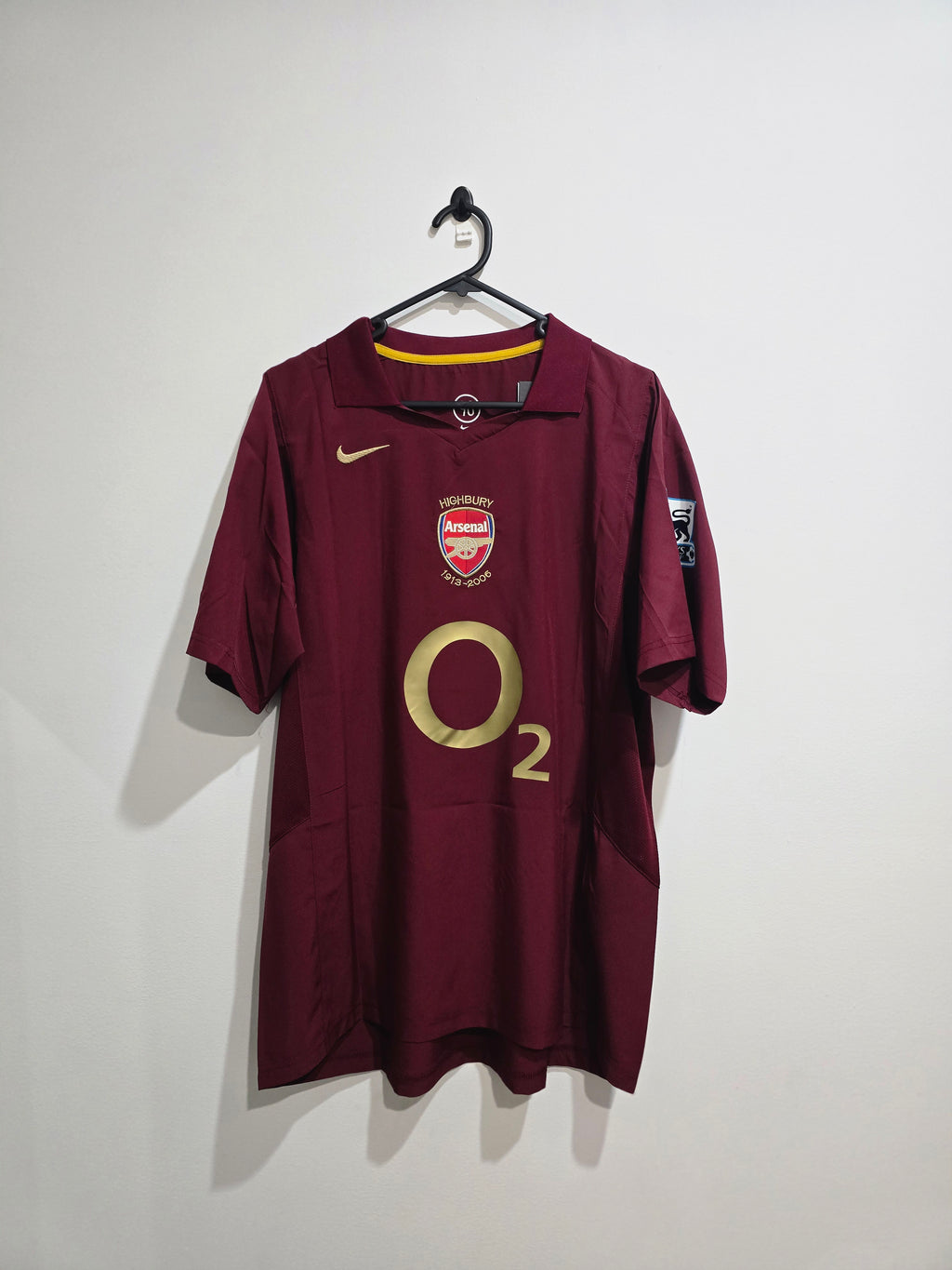 Arsenal 2005/06 Highbury Home Jersey #14 Henry