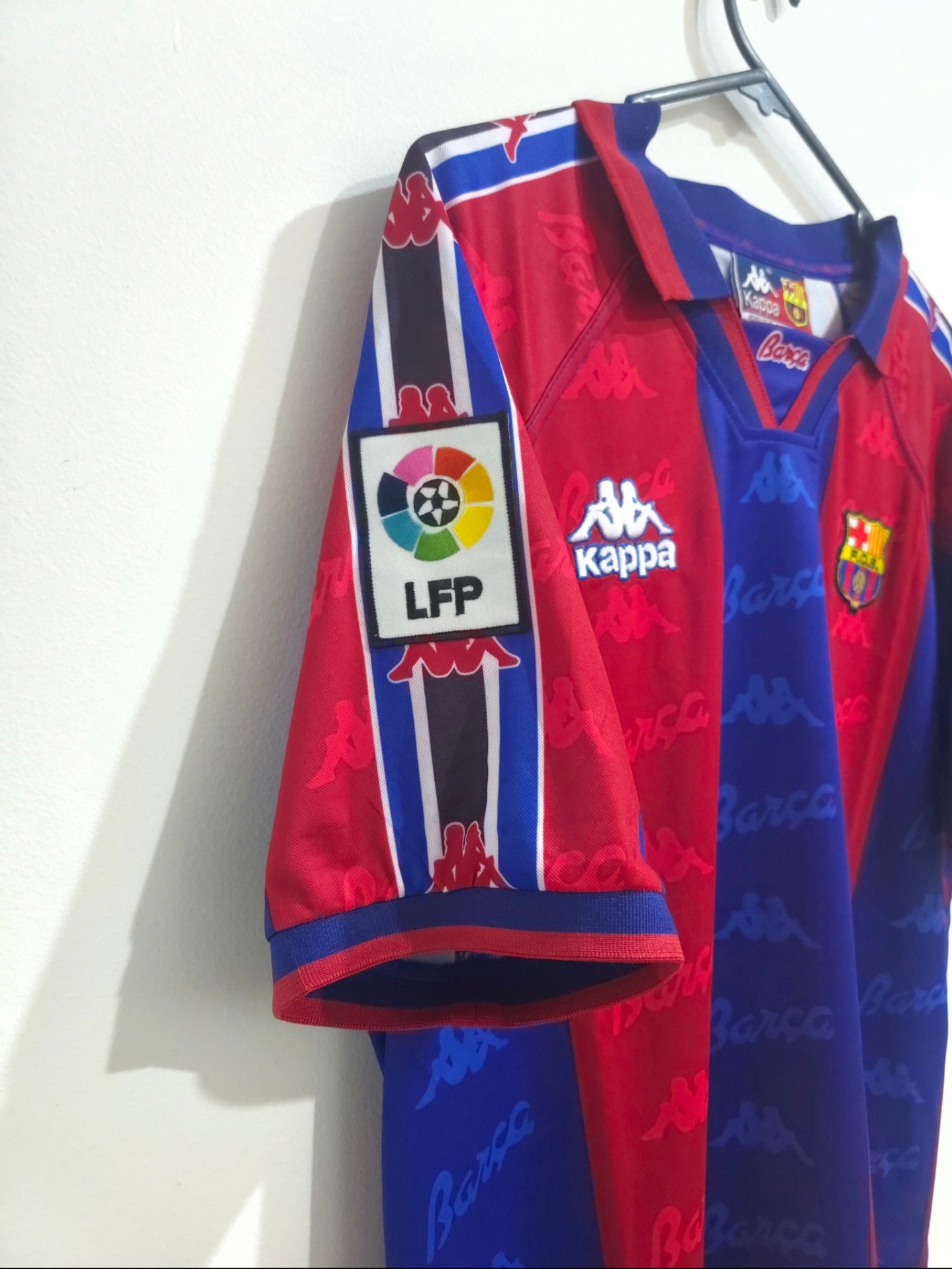 Barcelona Home Jersey 1996/97 #9 Ronaldo Nazario