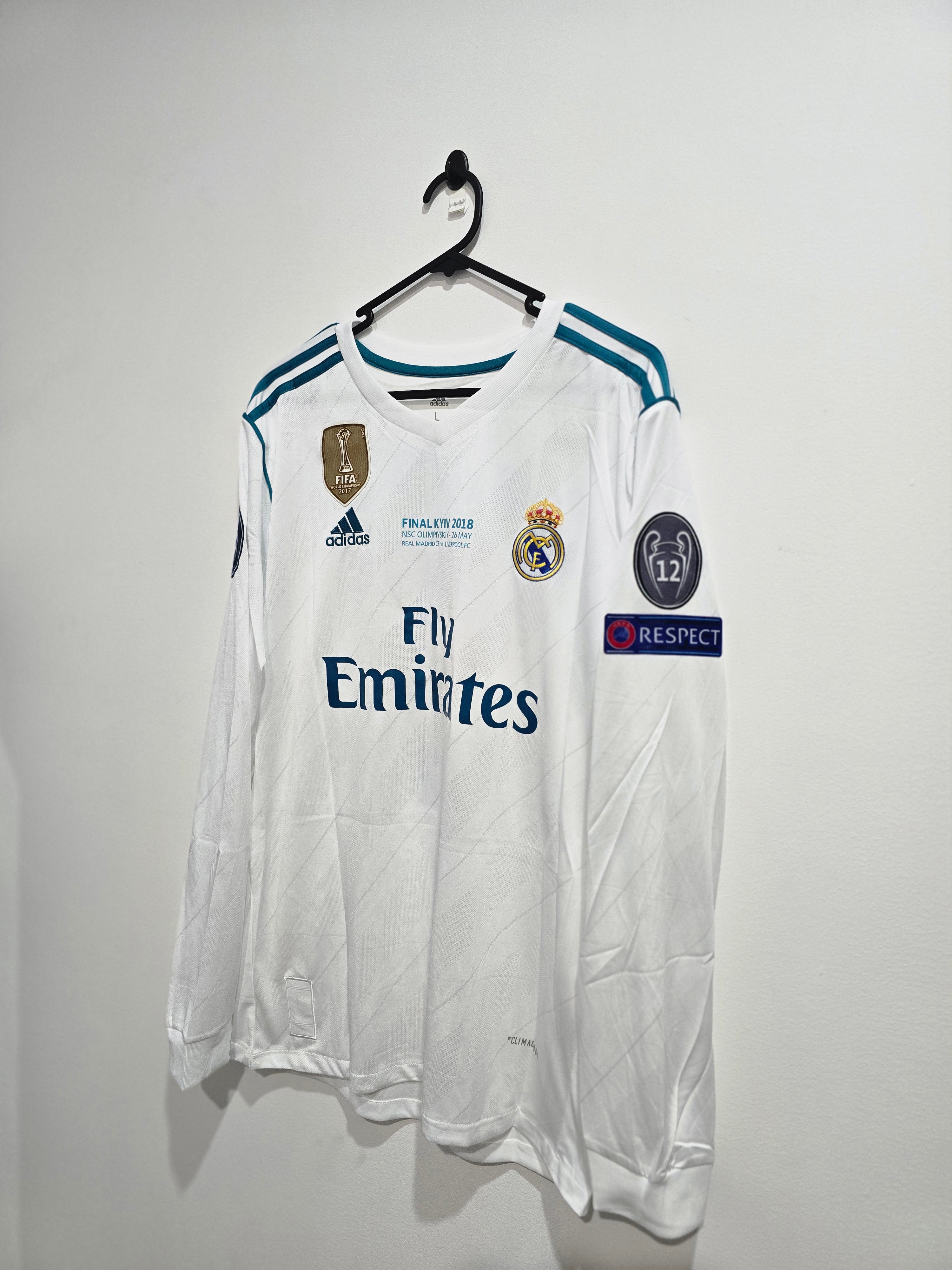 Real Madrid 2017/18 #7 Cristiano Ronaldo UEFA Champions League Final L/S