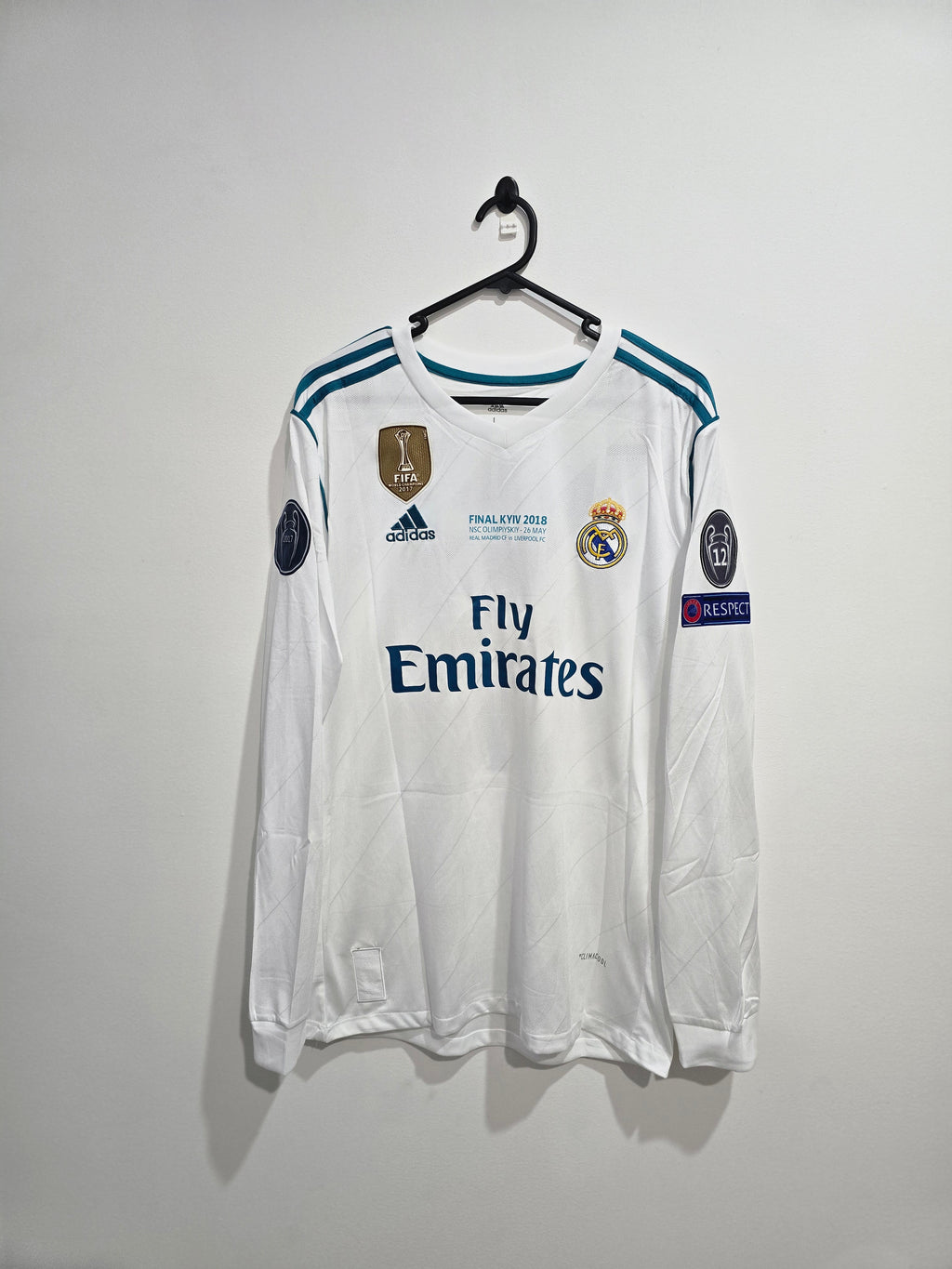 Real Madrid 2017/18 #7 Cristiano Ronaldo UEFA Champions League Final L/S