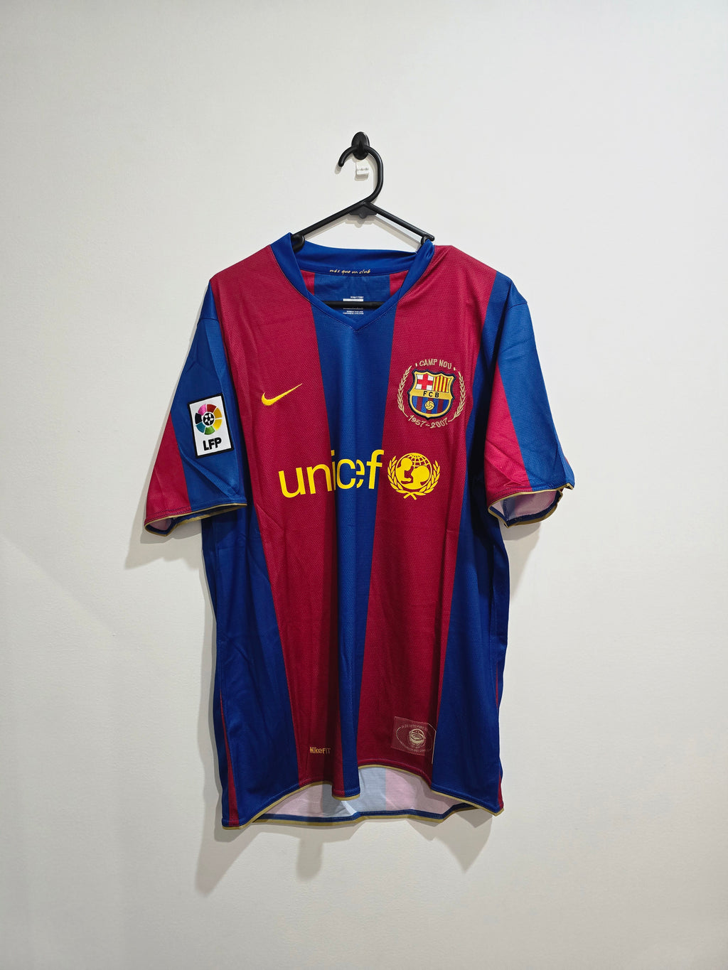 Barcelona 2007/08 Home Retro #10 Ronaldinho